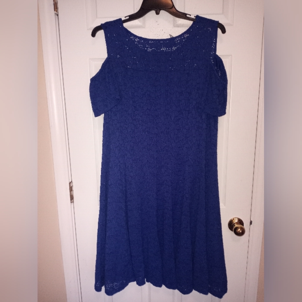 Chris McLaughlin Dress with Open Shoulders Size 18W